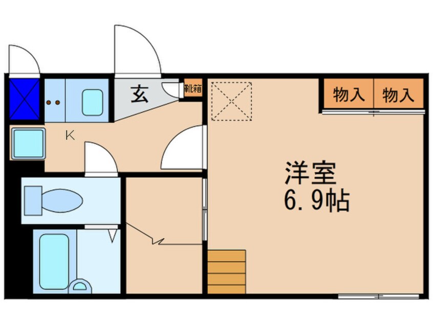 間取図 プレジール大宮