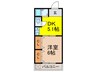 エクセル97 1DKの間取り