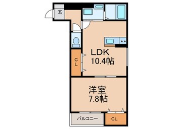 間取図 仮）アート星田駅前