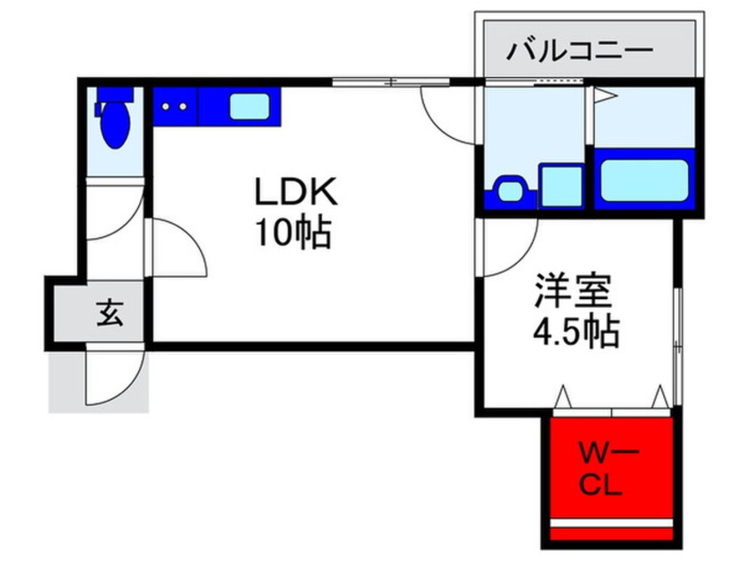 間取図 ゴールドスター桜の町
