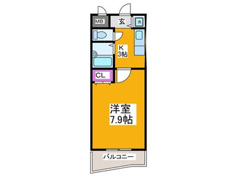 間取図 ル－チェⅠ番館