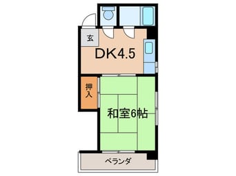 間取図 東豊ハイツパ－トⅠ