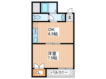 間取図 サンティ－ル門真