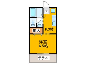 間取図 キャッスルⅡ