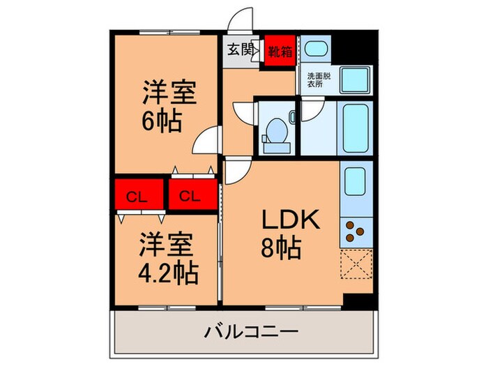 間取り図 フレシ－ルコ－トＭ