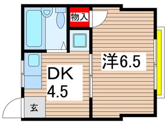 間取図 ハイツレスポワ－ル