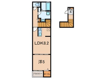 間取図 グランブルV