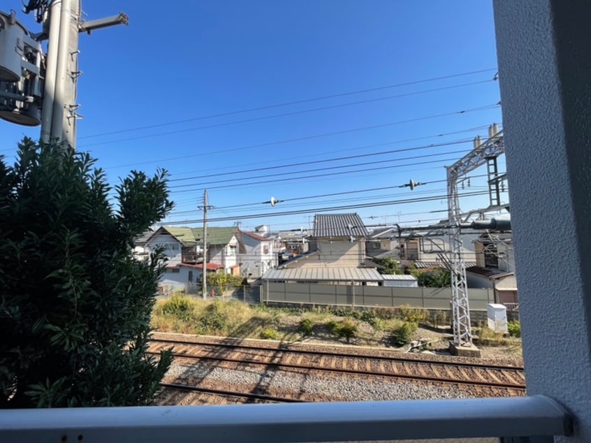 室内からの展望 カルム長岡京(204)