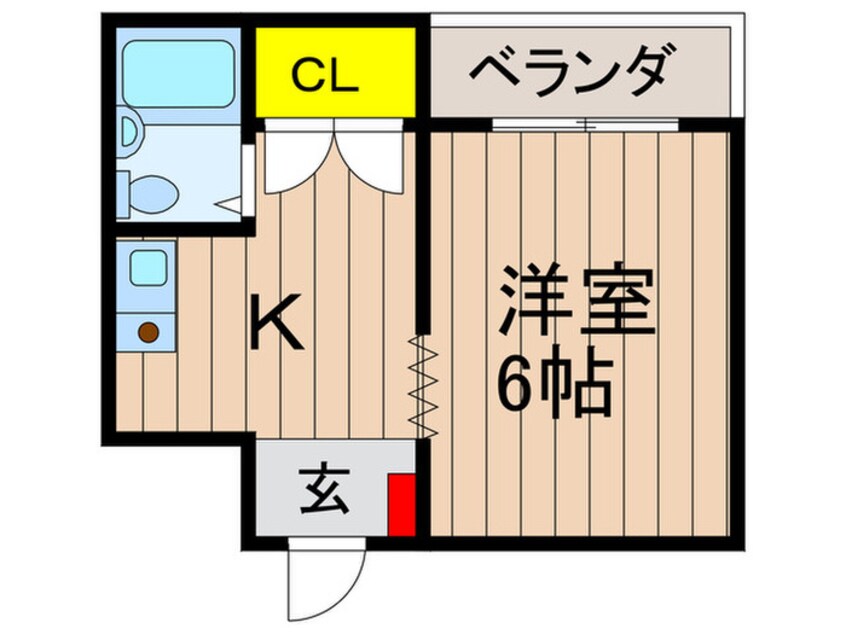間取図 リバーサイド橋本