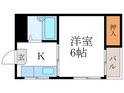 第一所マンションの間取図