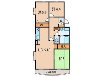 間取図 スペランツァステラ