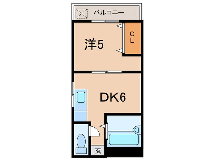 間取り図 ハイツ長畑