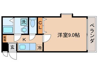 間取図 メゾンベリ－(イ－スト)