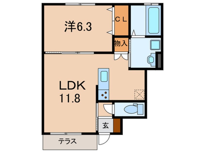 間取図 エルカーサ