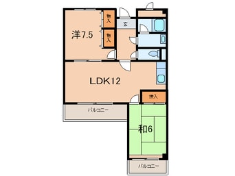間取図 パレエシャロット