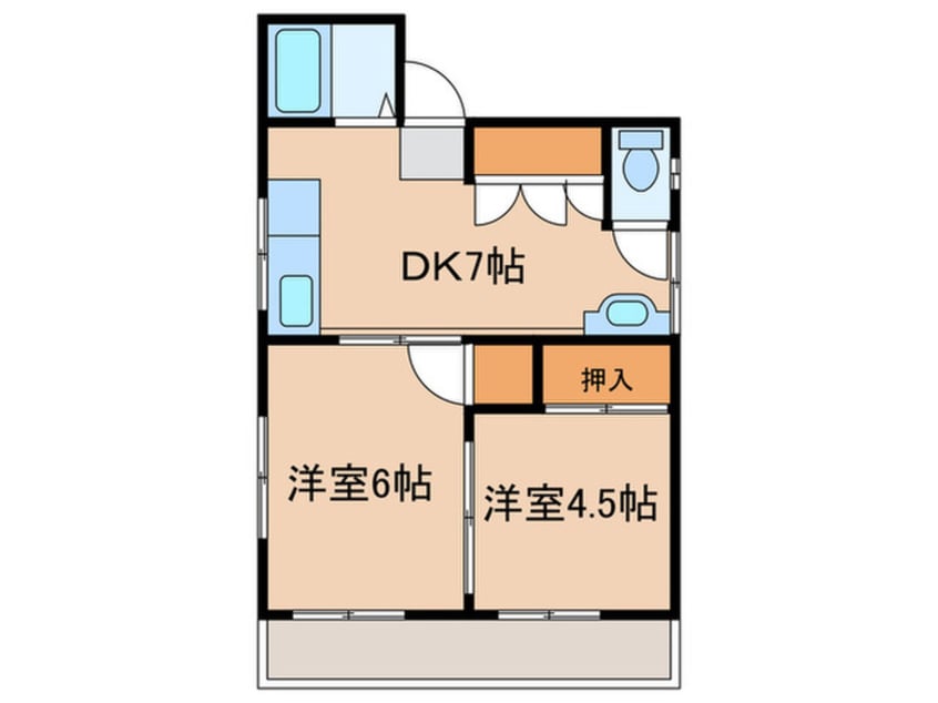 間取図 博茂南住宅