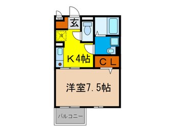 間取図 ピア東久代