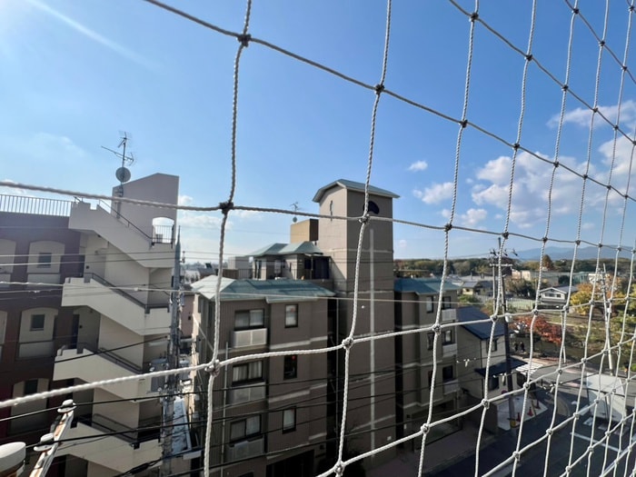 室内からの展望 第２くめマンション