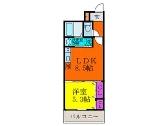 間取図 ミッドウエスト