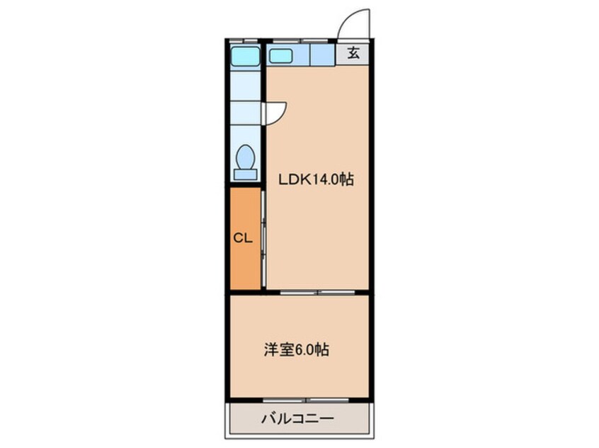 間取図 ナカジョウマンション