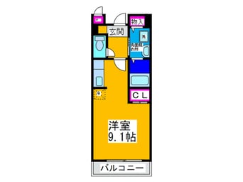 間取図 メゾンラフィネ