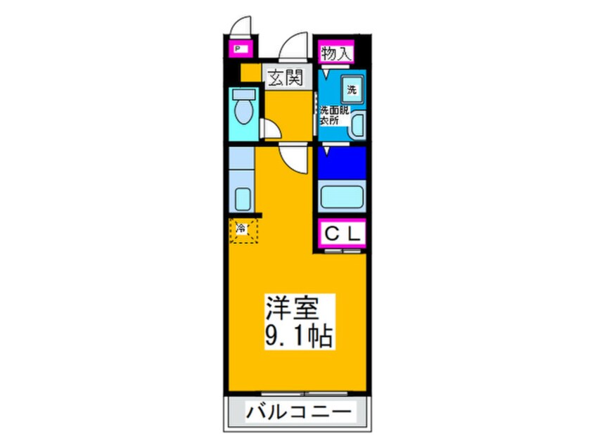 間取図 メゾンラフィネ