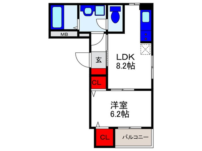 間取り図 コネホ136