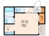 CASA出屋敷駅前 1Kの間取り