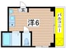 ファ－ストステ－ジ桜井 1Rの間取り