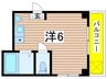 ファ－ストステ－ジ桜井 1Rの間取り