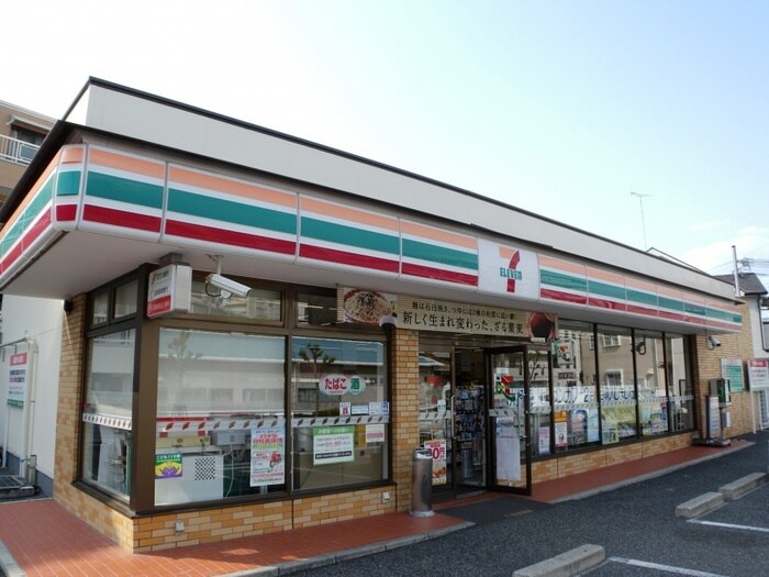 セブンイレブン明石朝霧店(コンビニ)まで900m グリ－ンヒル朝霧Ⅴ