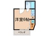 ハイツ千足 1Rの間取り