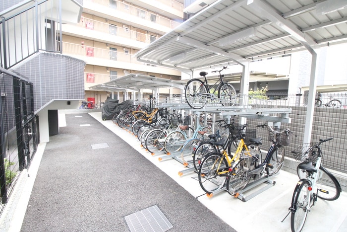 駐輪場 ﾚｼﾞｭ-ﾙｱｯｼｭ桜宮ﾘﾊﾞｰﾃﾗｽ(302)