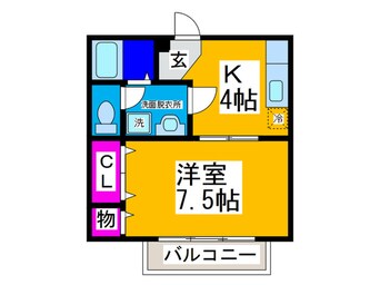 間取図 ピ・グリエッシュ