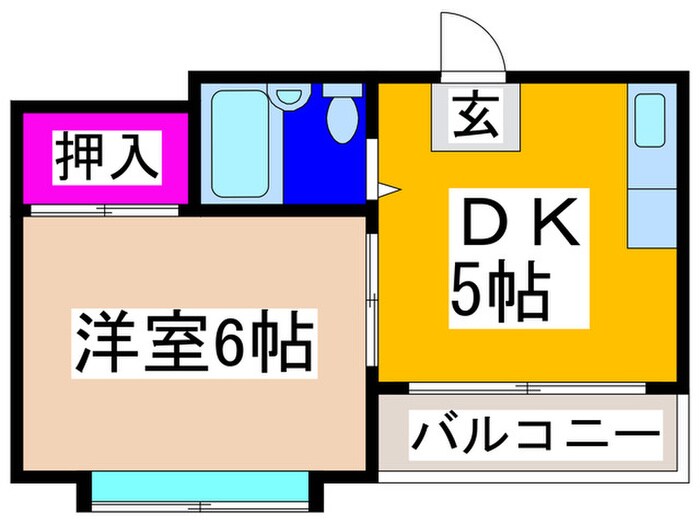 間取り図 ユニ長吉ビル