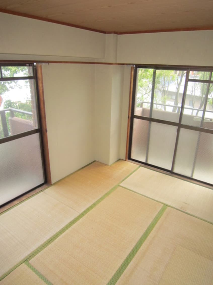 室内からの展望 清涼ハイツ