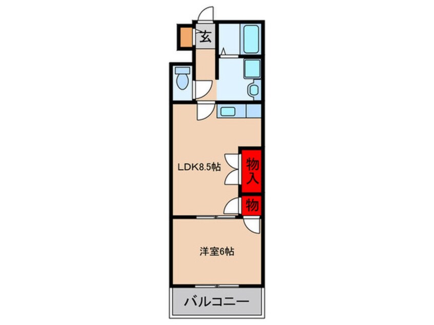 間取図 Ｇｒａｎｄ　Ｓｃａｐｅ上新庄