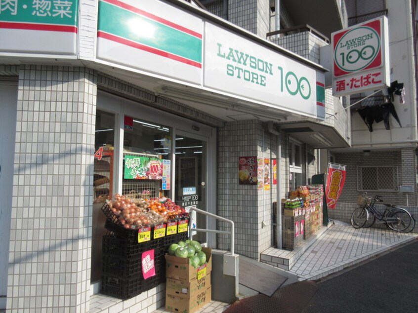 １００円ローソン(コンビニ)まで95m ローレル千旦