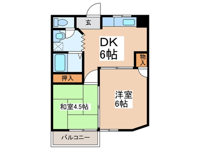 間取り図 ラフォーレ住吉