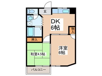間取図 ラフォーレ住吉