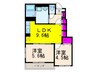 アルコバレ－ノ和 2LDKの間取り
