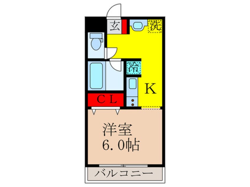 間取図 COCORO吹田