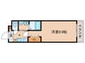 ボヌ－ルＳ 1Kの間取り