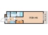 ボヌ－ルＳ 1Kの間取り
