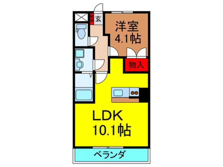 間取図 プランド－ル