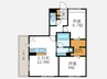 Bnext嵯峨 2LDKの間取り