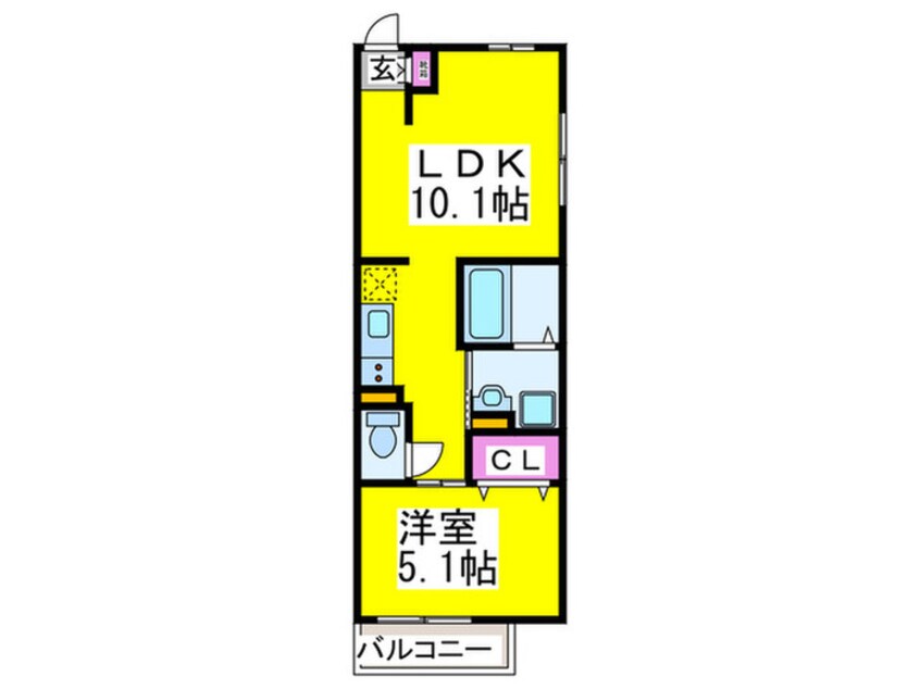 間取図 ＳＡＩＮＴ－ＣＹＲ