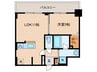 みなとメゾン明石本町 1LDKの間取り