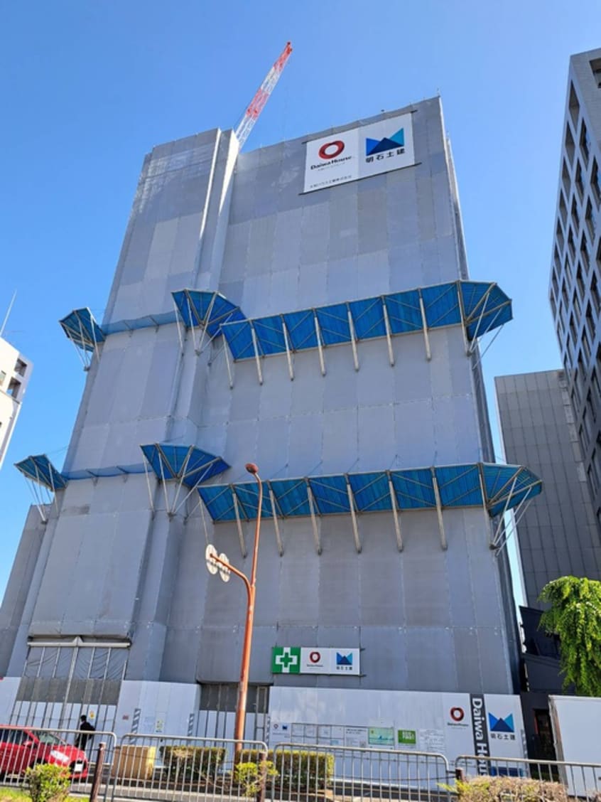 建築中 みなとメゾン明石本町