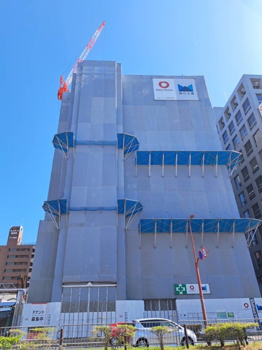 建築中 みなとメゾン明石本町